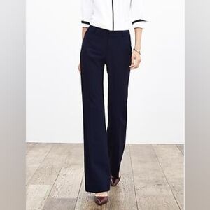 Banana Republic  Jackson-Fit Navy Lightweight Wool Trouser